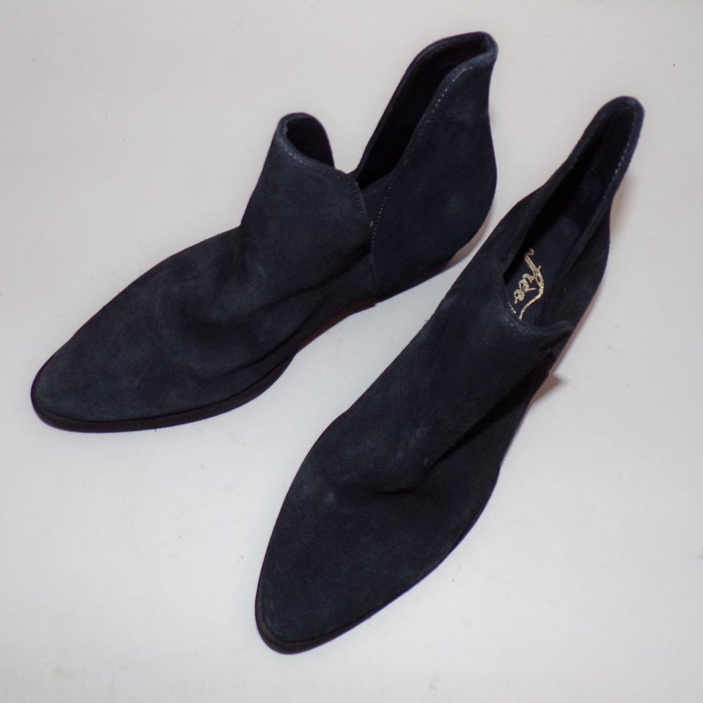 Free People Midnight Blue Ankle Booties - Picture 6 of 8